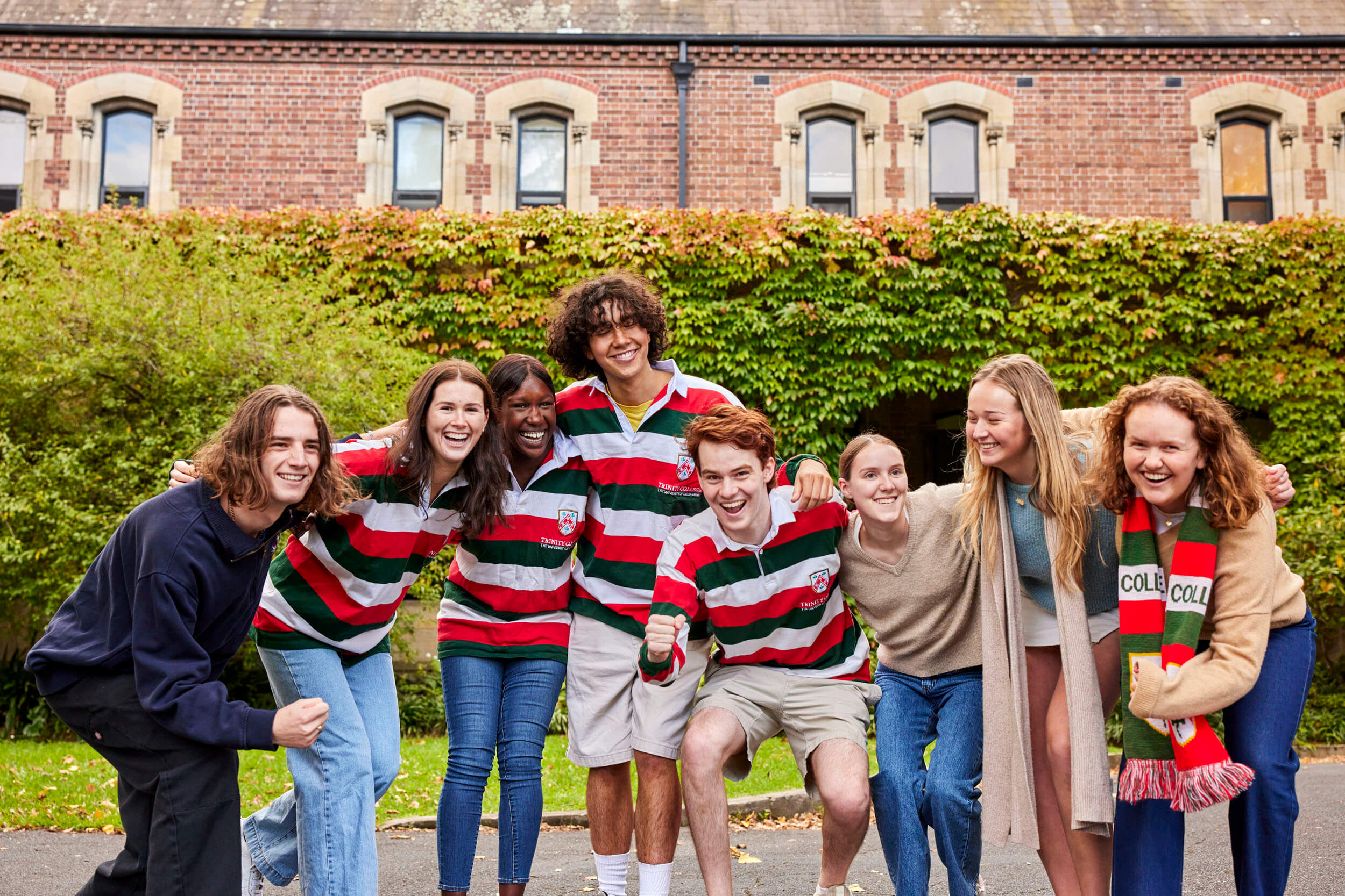 Trinity College Students
